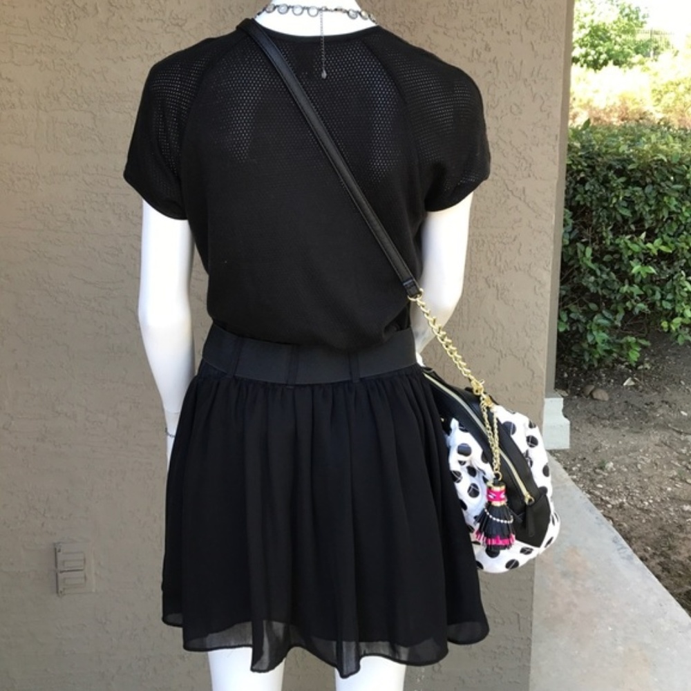 G Star Raw Black Army Mesh Dress